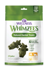 Wellness WHIMZEES Alligator Dental Chews for Dogs - Medium Breed - 12 count