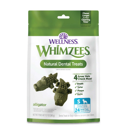 Wellness WHIMZEES Alligator Dental Chews for Dogs - Small Breed - 24 count