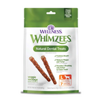 Wellness WHIMZEES Veggie Sausage Dental Chews for Dogs - Large Breed - 7 count
