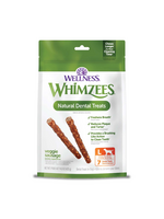 Wellness WHIMZEES Veggie Sausage Dental Chews for Dogs - Large Breed - 7 count