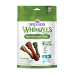 Wellness WHIMZEES Brushzees Dental Chews for Dogs - Small Breed - 24 count