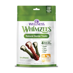 Wellness WHIMZEES Brushzees Dental Chews for Dogs - Medium Breed - 12 count