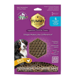 Yummy Combs Dog Dental Treats Small Chicken - 12 oz