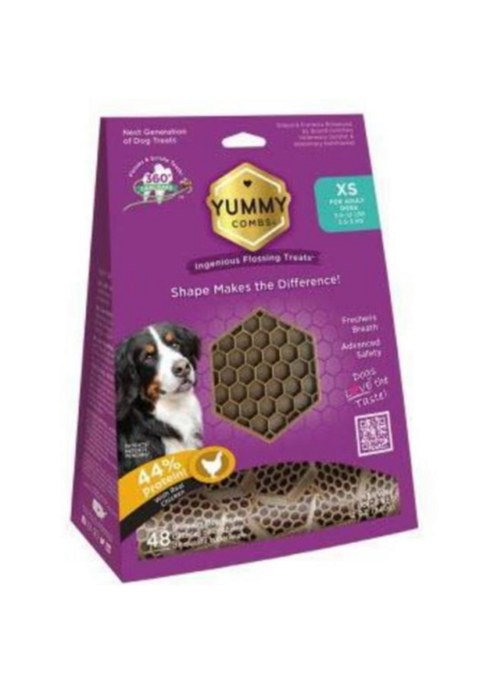 Yummy Combs Dog Dental Treats Extra Small Chicken - 12 oz