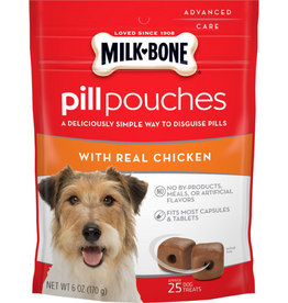 Milk-Bone Milk-Bone Pill Pouches Dog Treats Chicken Flavor - 6 oz