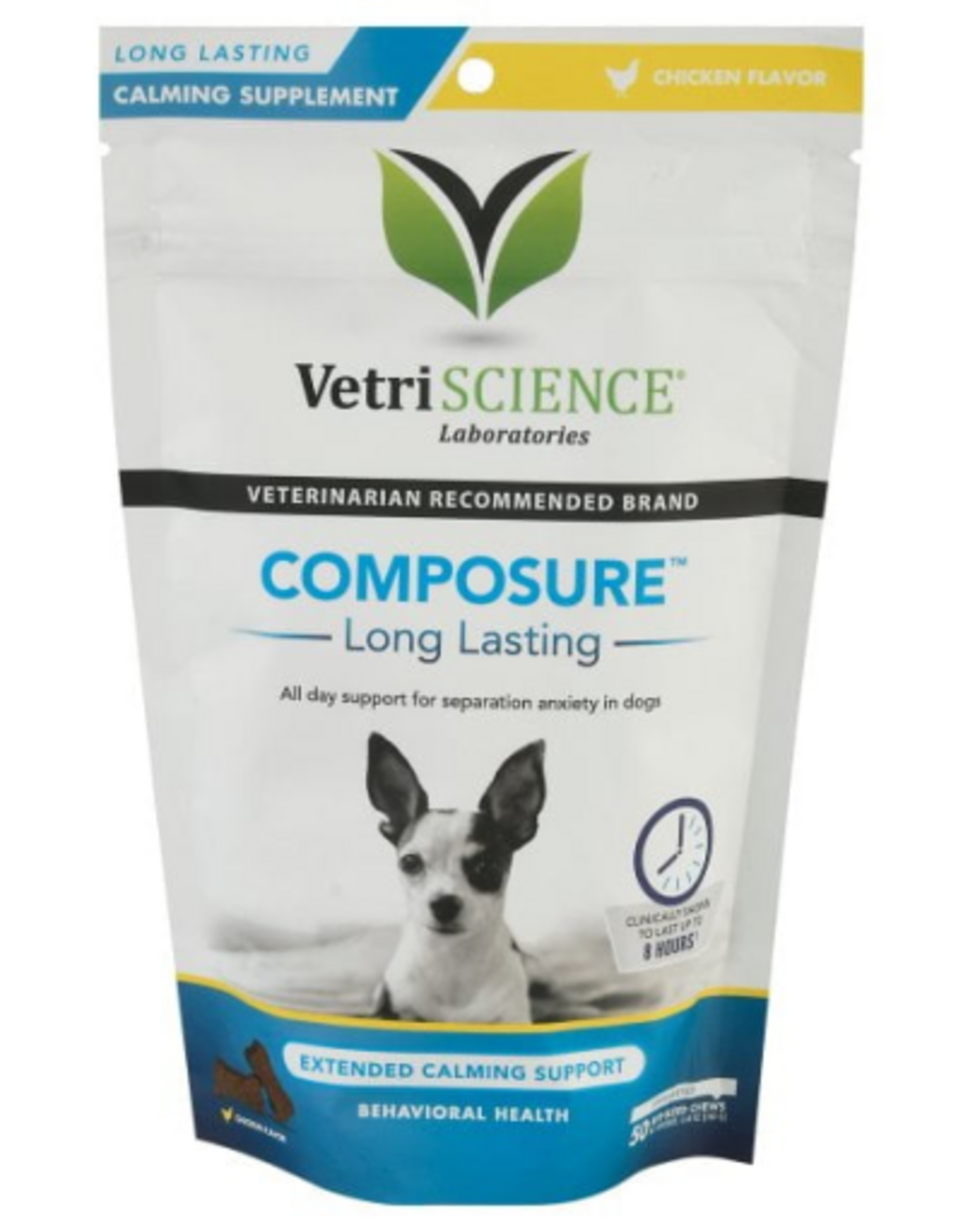 VetriScience VetriScience Composure Calming Supplement Dog Chews - 50 Count - Chicken