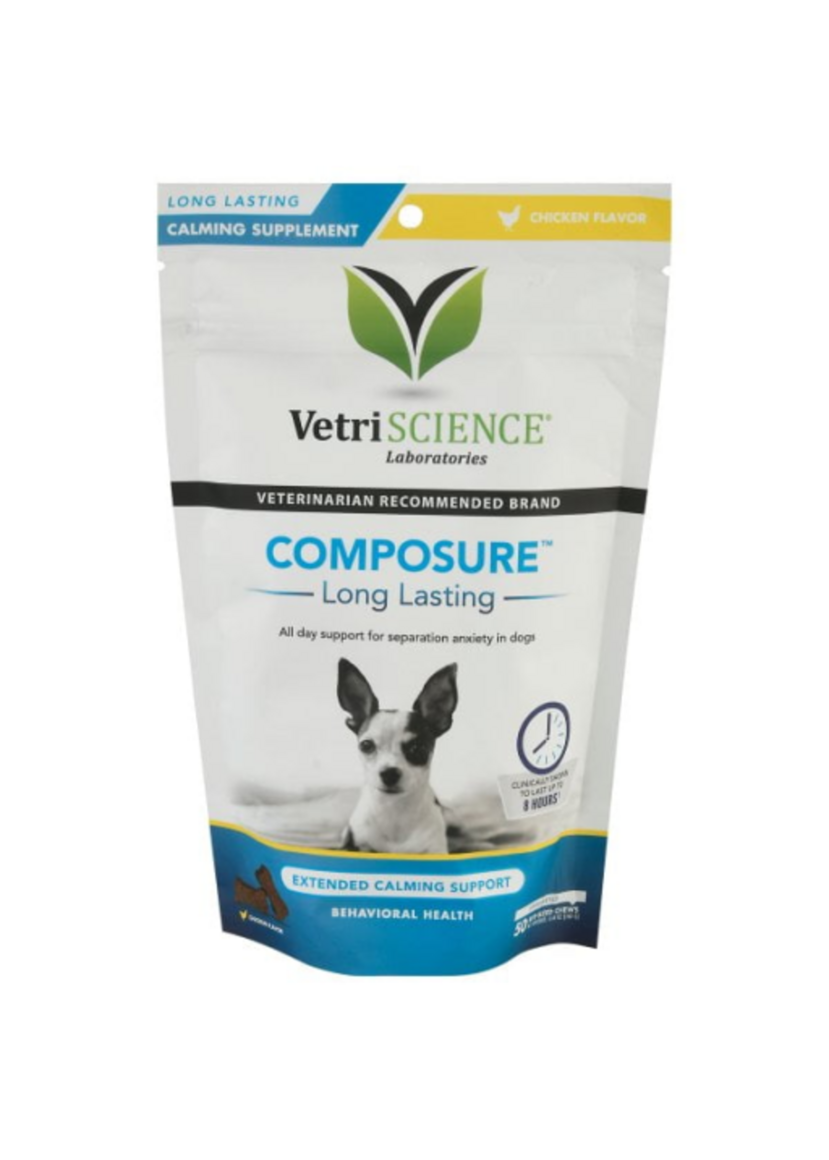 VetriScience VetriScience Composure Calming Supplement Dog Chews - 50 Count - Chicken