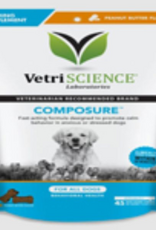 VetriScience VetriScience Composure Calming Supplement Dog Chews - 45 Count - Peanut Butter
