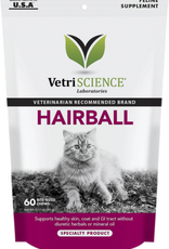 VetriScience VetriScience Hairball Care Supplements  for Cats Chicken Liver  60 Chews
