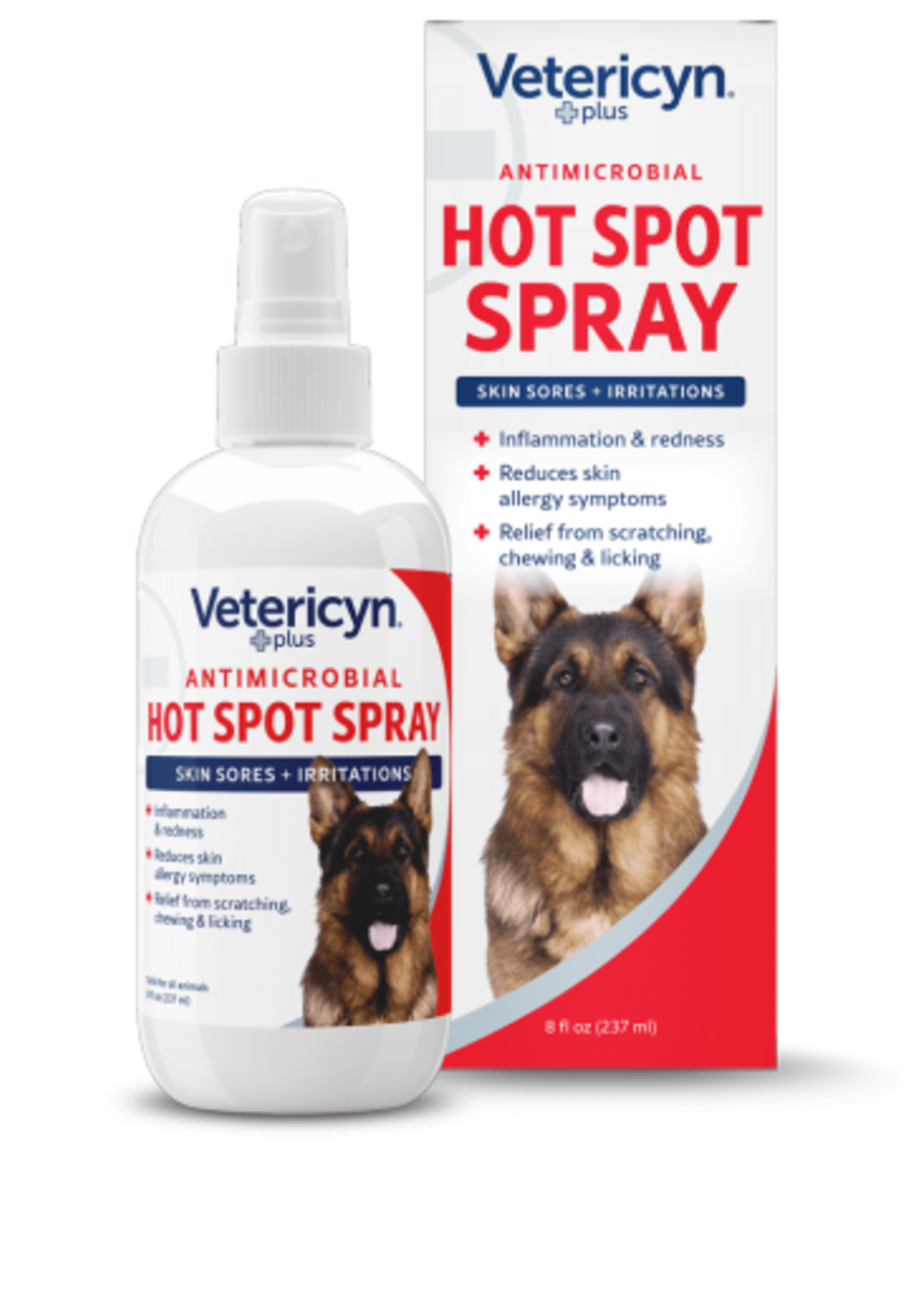 Vetericyn Vetericyn Canine Hot Spot Care Dog Safe All Animal Species Non-Sensitizing 8 oz