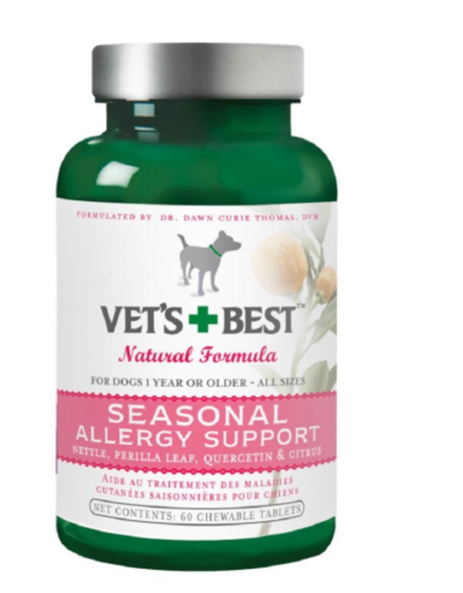 Vet's Best Vet's Best Seasonal Allergy Relief Dog Allergy Supplement - 60 Count