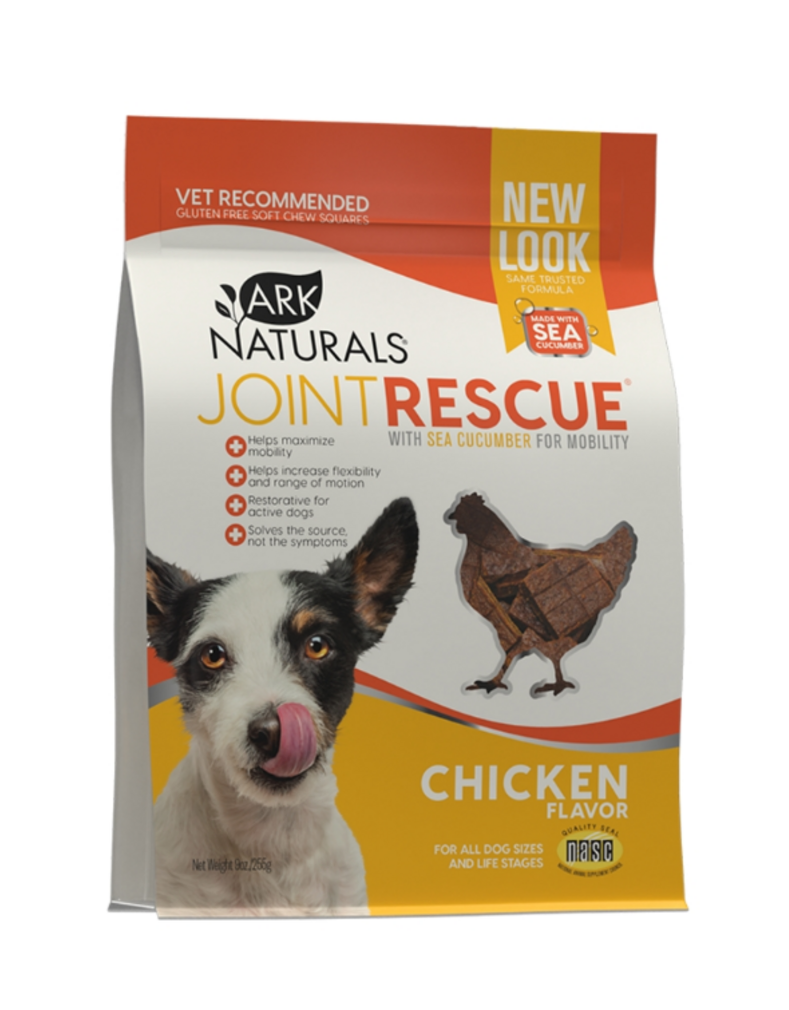 Ark Naturals Sea Mobility Joint Rescue Chicken Jerky for Dogs  9 oz