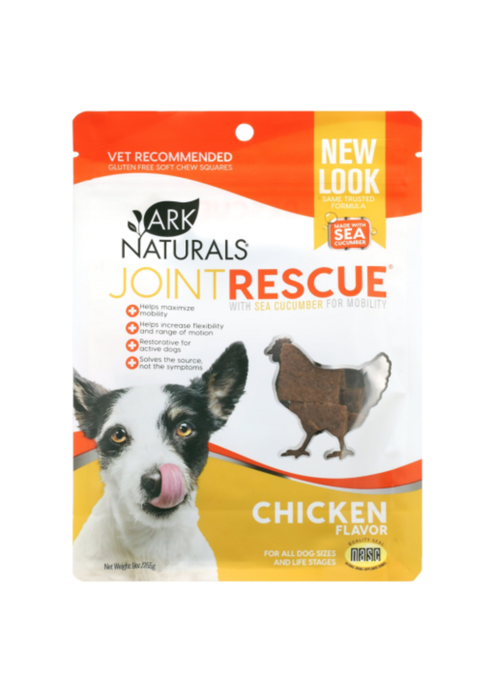 Ark Naturals Sea Mobility Joint Rescue Chicken Jerky for Dogs - 9 oz