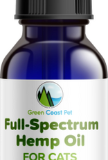 Green Coast Pet Green Coast Pet-Full-spectrum Hemp Oil For Cats 100 Mg/1 Oz