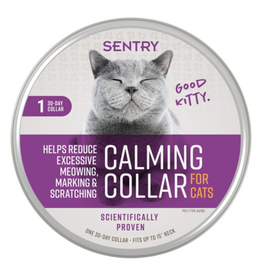 Sentry Calming Collar for Cats and Kittens  One 30-Day Relaxation Collar  1 Month Supply
