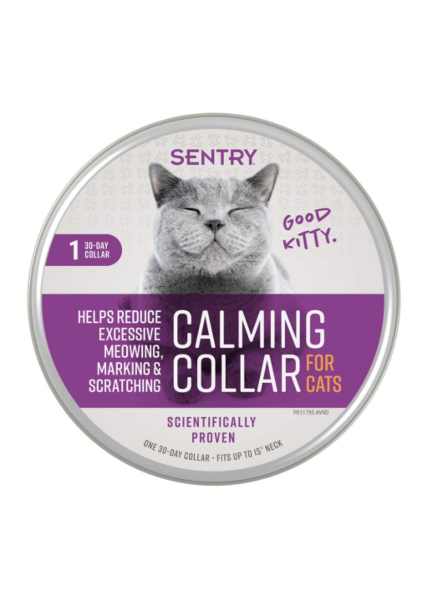 Sentry Calming Collar for Cats and Kittens One 30-Day Relaxation Collar