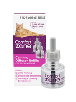 Farnam Comfort Zone Cat Calming Diffuser Refill 48 ml-2 Pack  60 Day Use 2 Pack