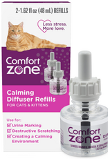 Farnam Comfort Zone Cat Calming Diffuser Refill  48 ml-2 Pack  60 Day Use 2 Pack