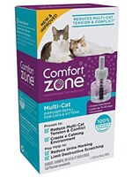 Farnam Comfort Zone Multi Cat Calming Diffuser Refills: 1-Pack