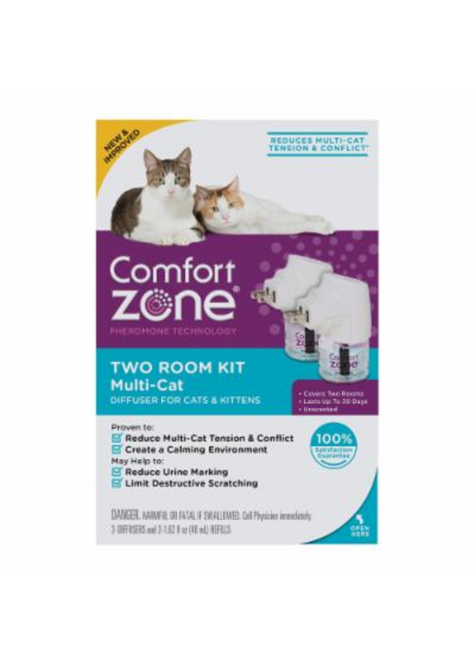 Farnam Comfort Zone Multi-Cat Diffuser 2 Pack