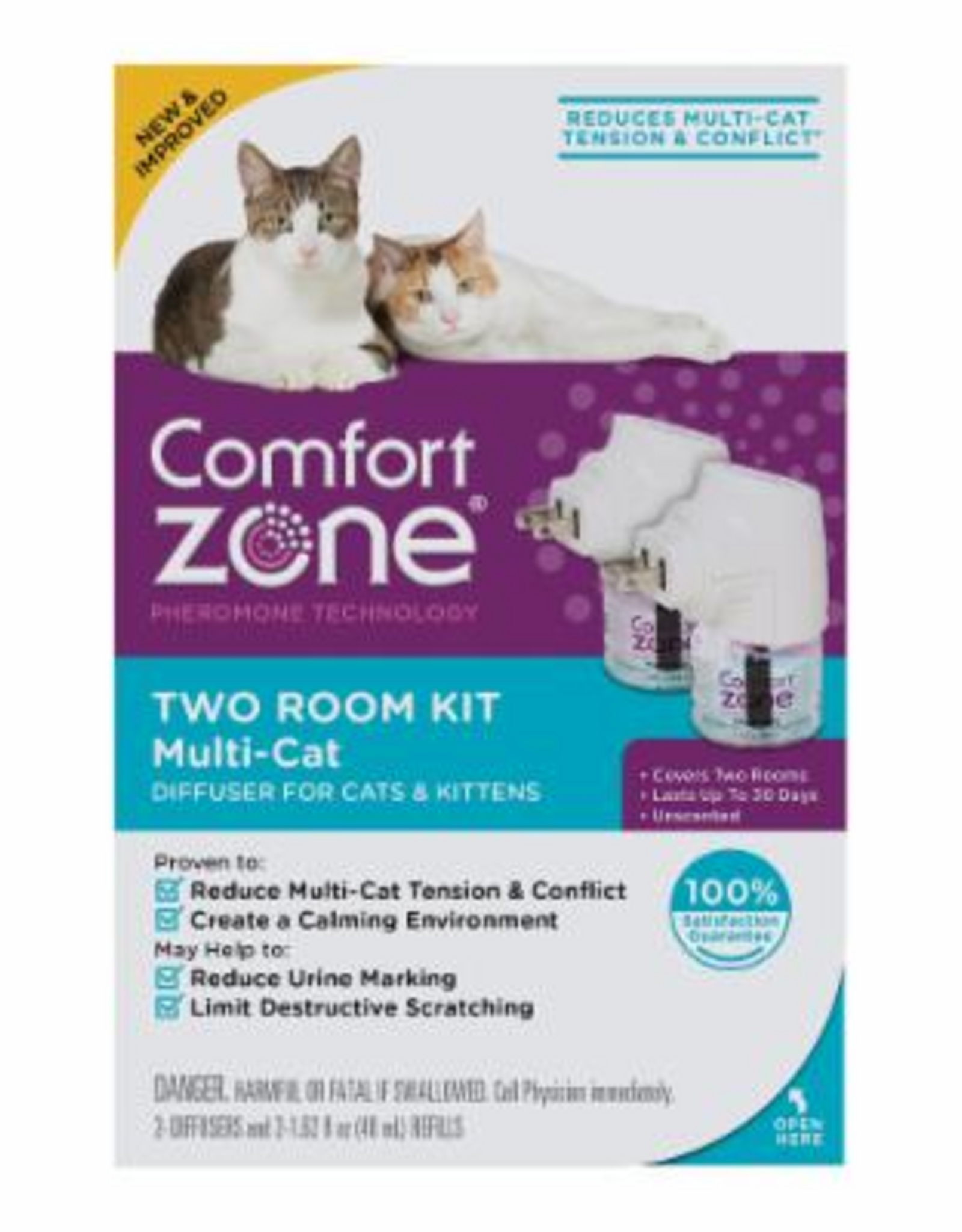 Farnam Comfort Zone Multi-Cat Diffuser 2 Pack