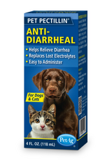 Petag PetAg Pet Pectillin Diarrhea Liquid Medication for Dogs and Cats  4 fl oz