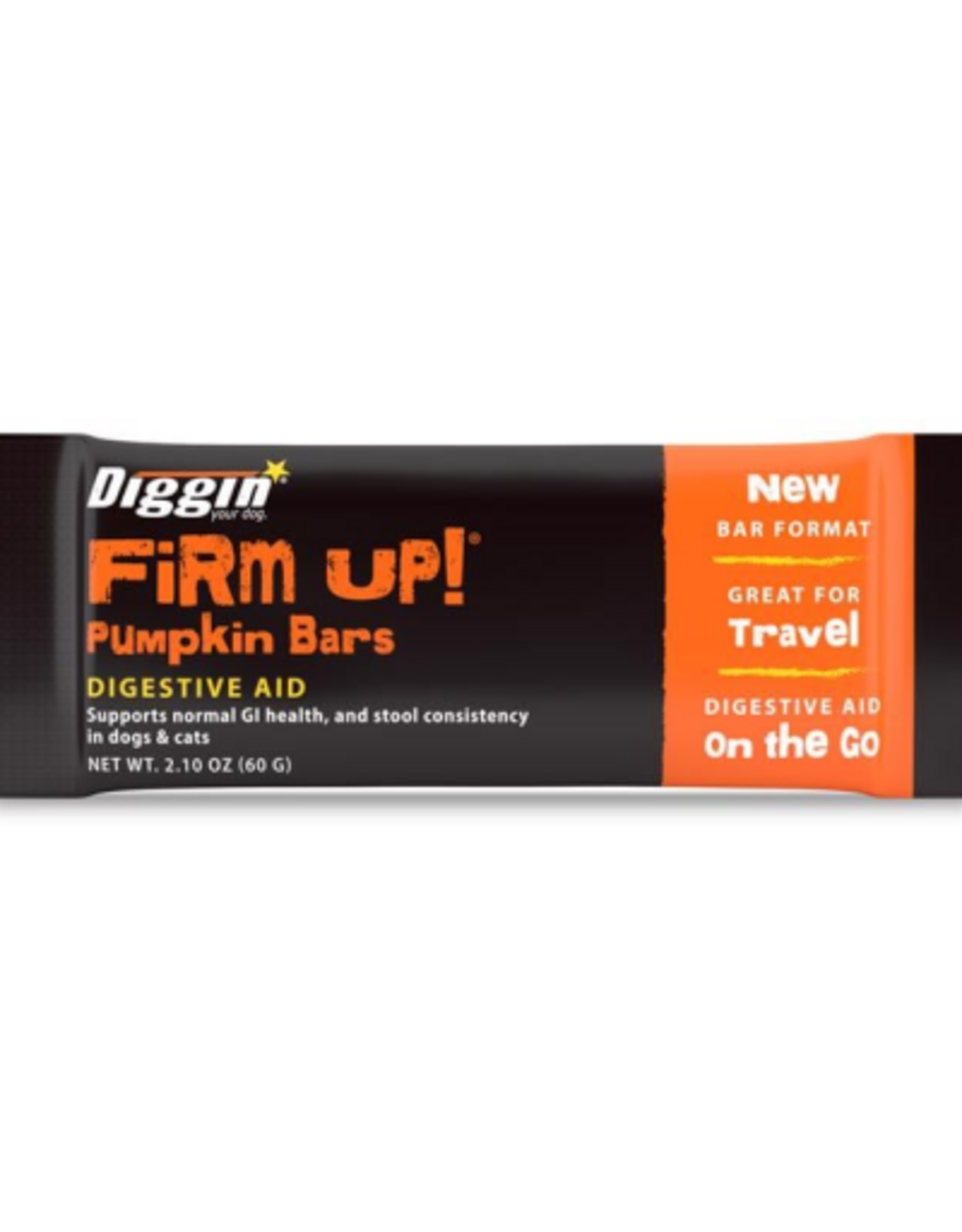 Diggin' Your Dog Diggin Your Dog Pumpkin Bar Digestive Supplement for Cats & Dogs 2.1 oz