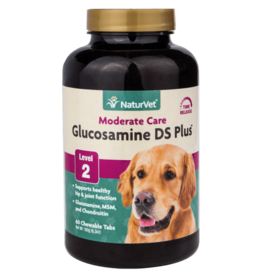 Naturvet NaturVet Joint Care Supplement For Dogs Glucosamine DS Plus Level 2 - 60 Tablets