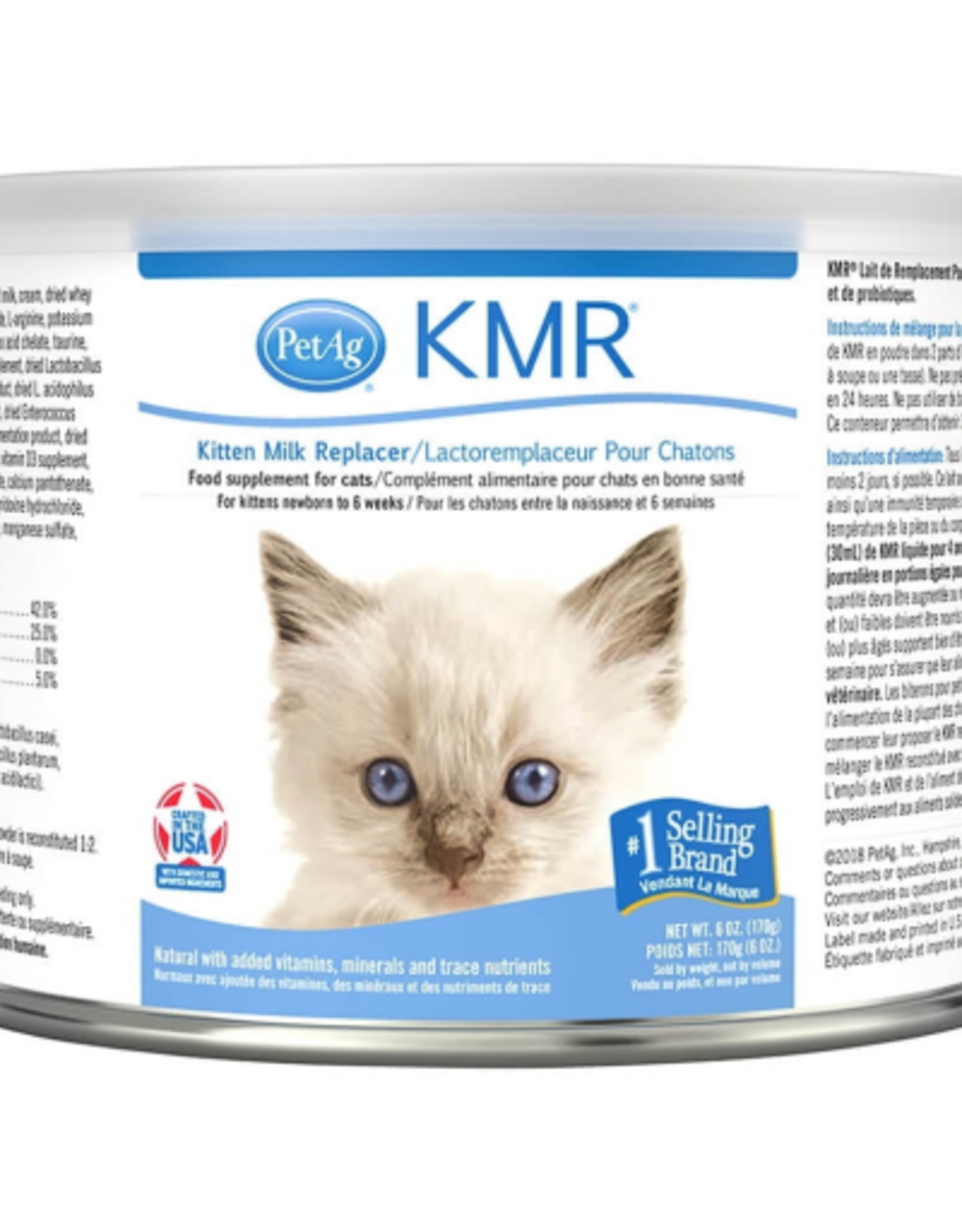 Petag KMR Powder Milk Replacer Kitten Cats - 6 oz