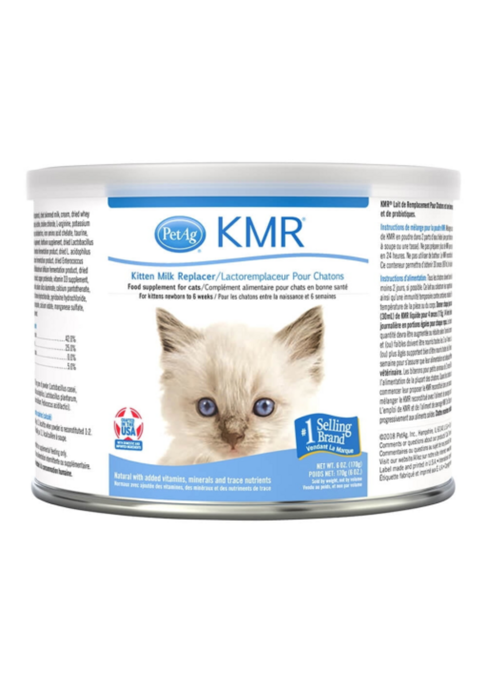 Petag KMR Powder Milk Replacer Kitten Cats - 6 oz