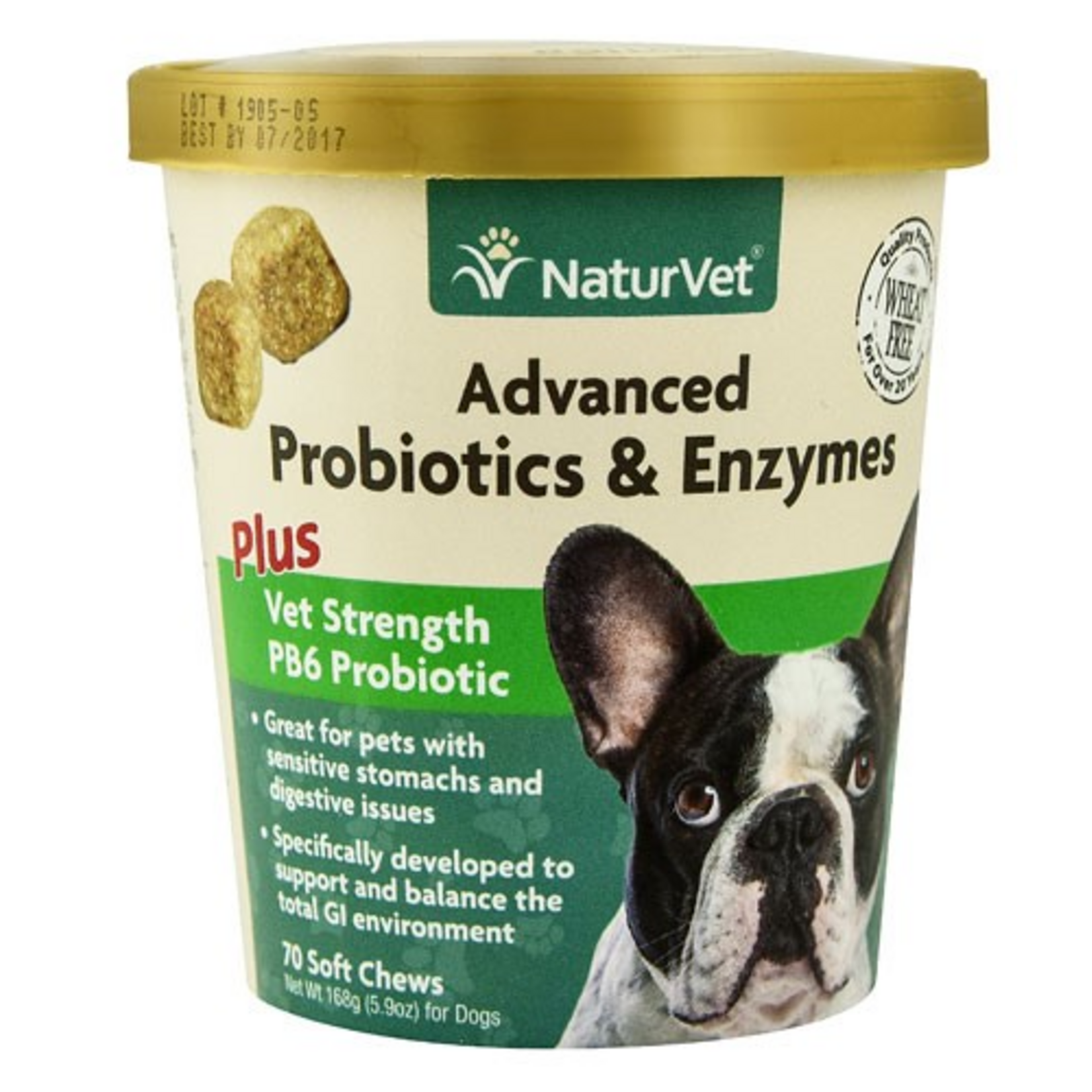 Naturvet NATURVET ADVANCED PROBIOTICS & ENZYME 70CT SOFT CHEWS