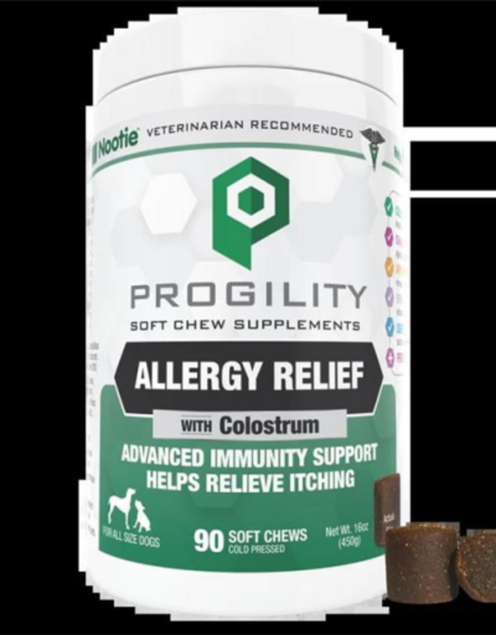 Nootie Nootie Dog Progility Aller-Immune - 90 Count