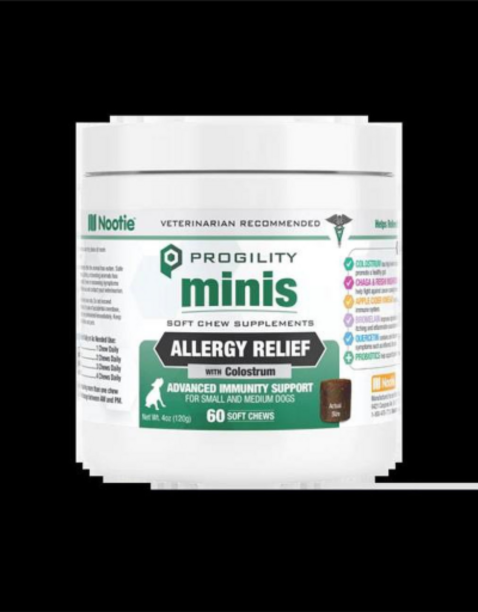 Nootie Nootie Mini Progility Aller-Immune for Dog - 60 Count