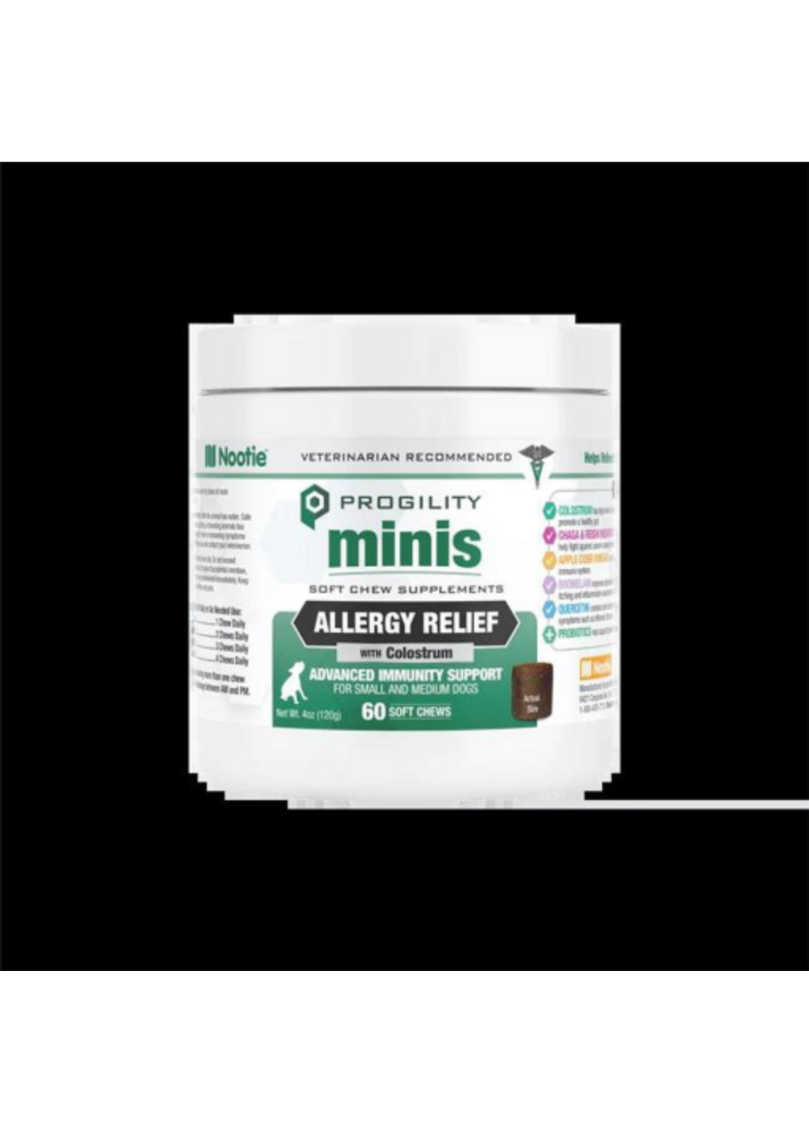 Nootie Nootie Mini Progility Aller-Immune for Dog - 60 Count