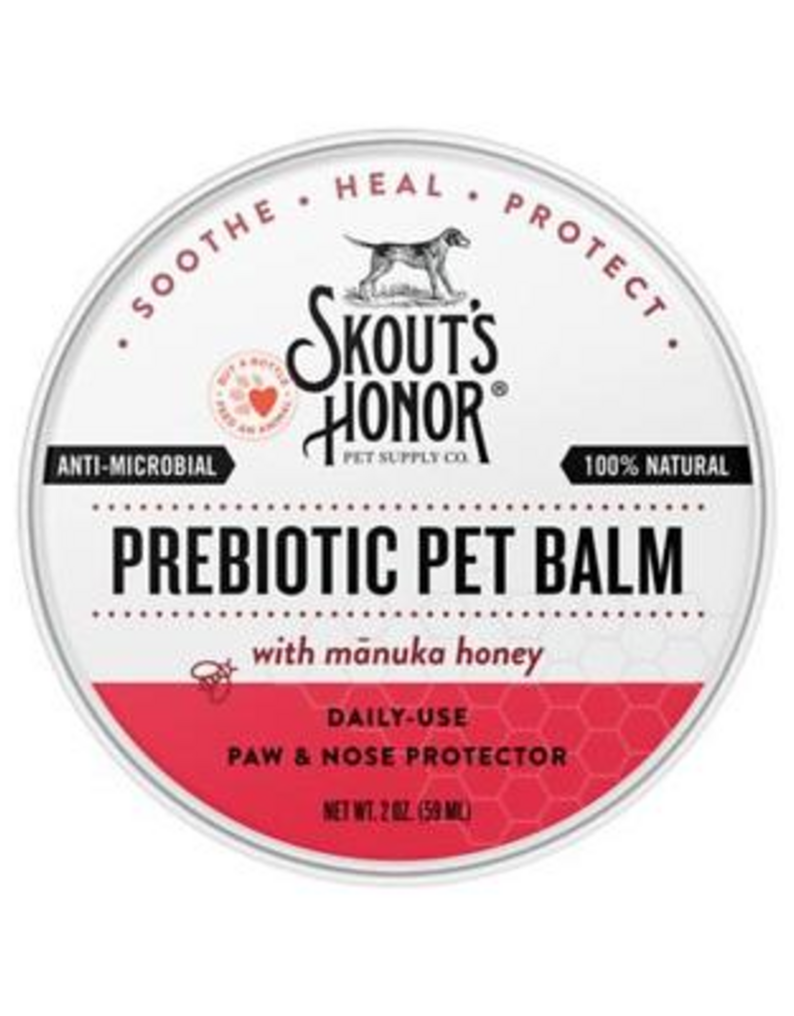 Skout's Honor Skout's Honor Prebiotic Pet Paw Balm 2 Oz.