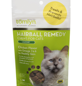 Tomlyn Tomlyn Laxatone Hairball Remedy Chews for Cats  Chicken Flavor - 60 Chews