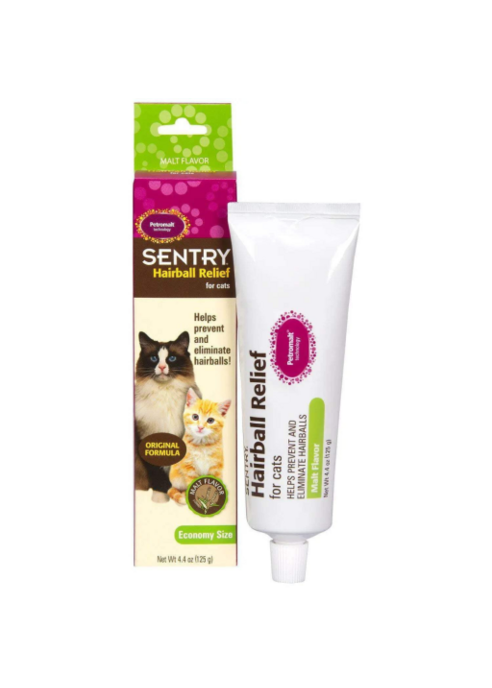 Sentry Petromalt Hairball Relief Liquid Original Flavor - 4.4 oz