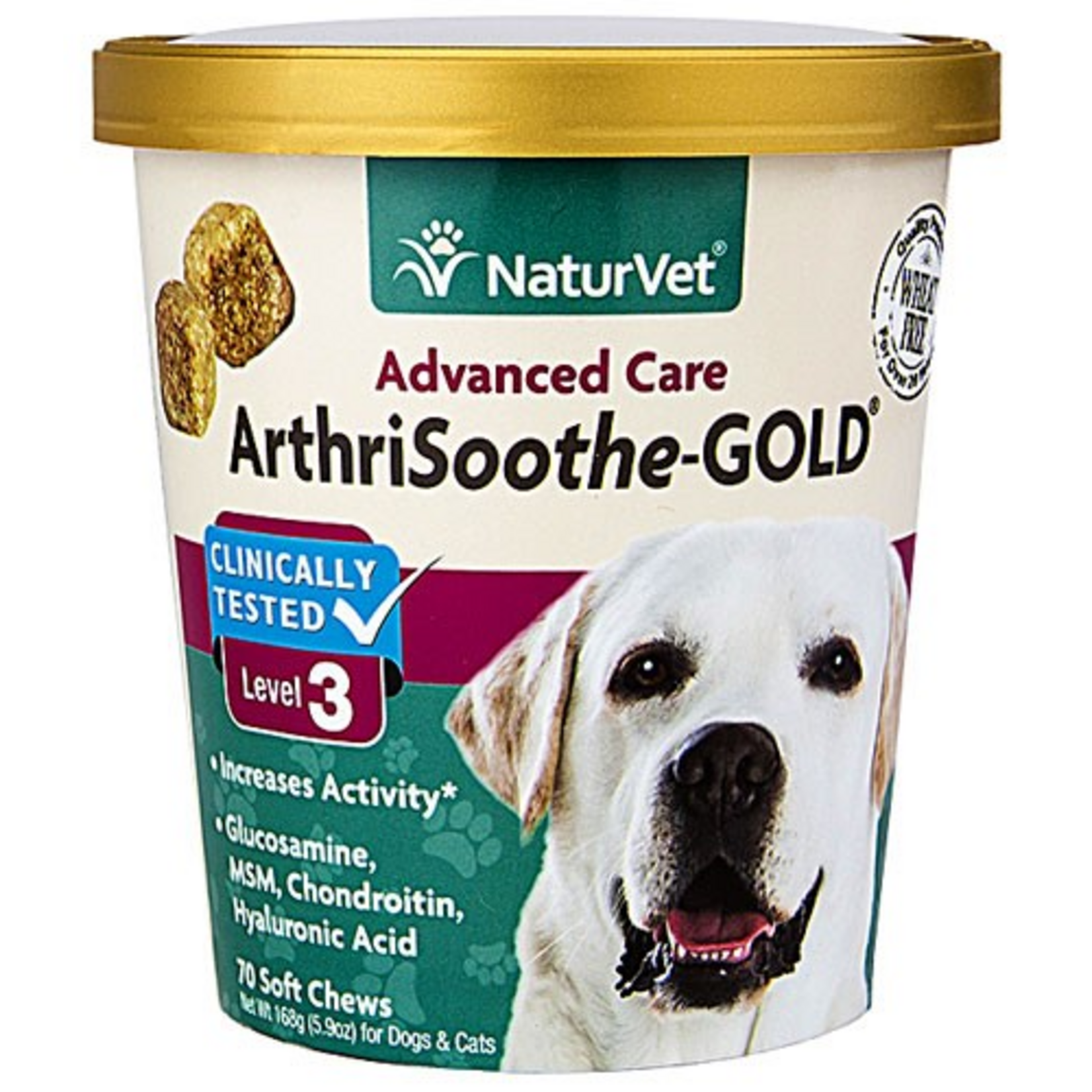 Naturvet NATURVET ARTHRISOOTHE GOLD LEVEL 3 70CT