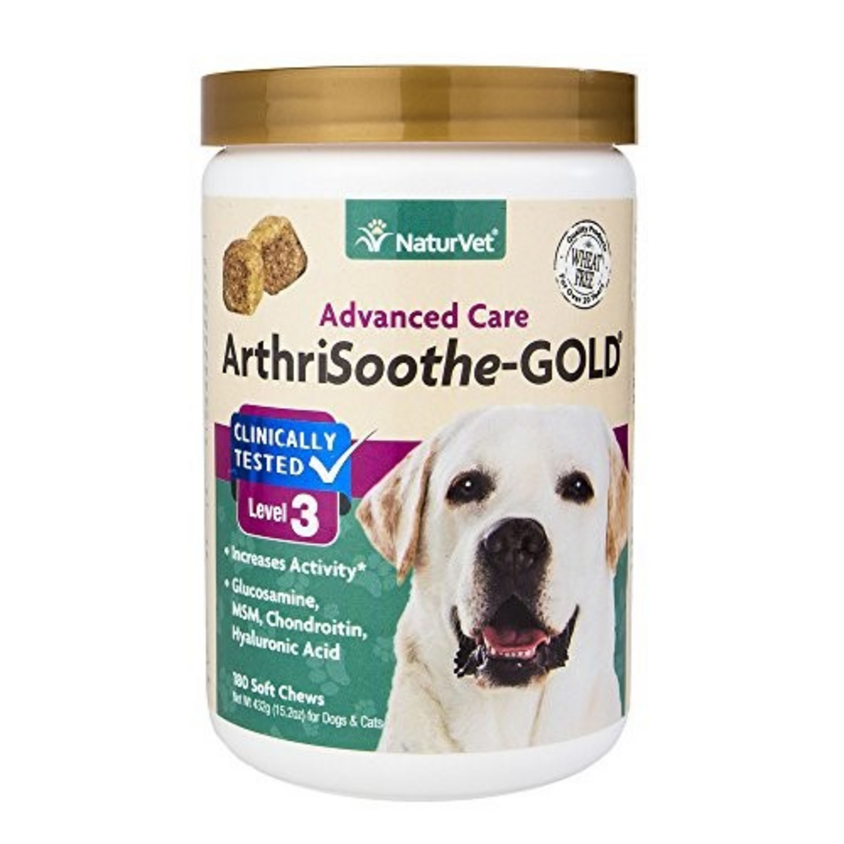 Naturvet NATURVET ARTHRISOOTHE-GOLD LEVEL 3 180CT