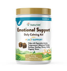 Naturvet NaturVet Emotional Support Daily Calming Aid - 120 Soft Chews 12.6 oz