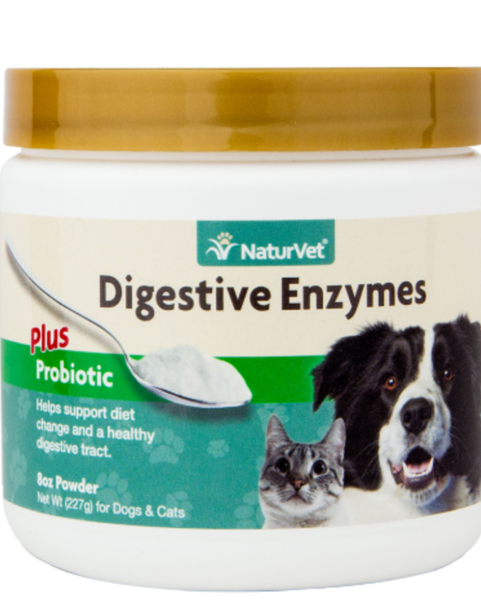 Naturvet NATURVET ENZYMES & PROBIOTICS CAT/DOG 8OZ