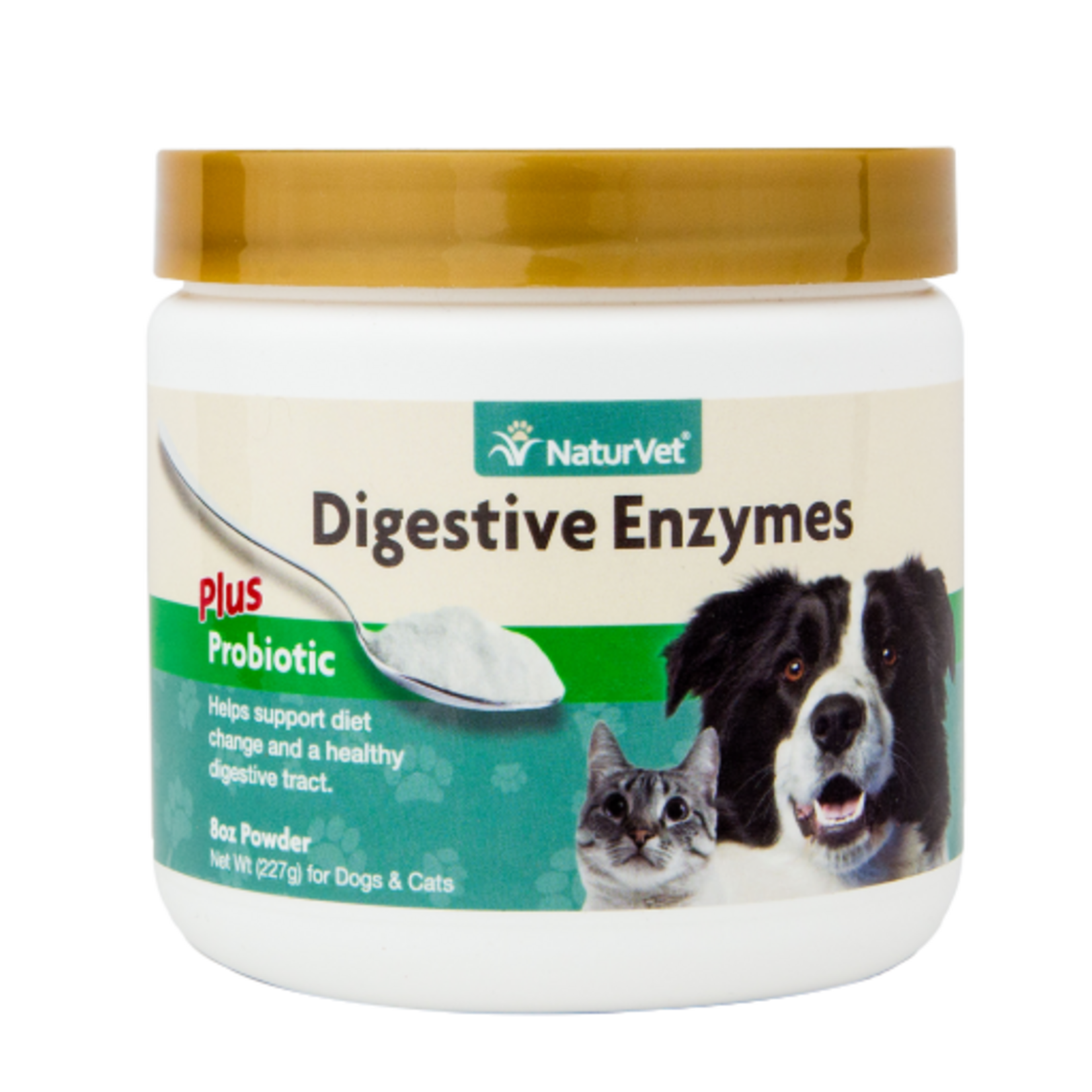 Naturvet NATURVET ENZYMES & PROBIOTICS CAT/DOG 8OZ