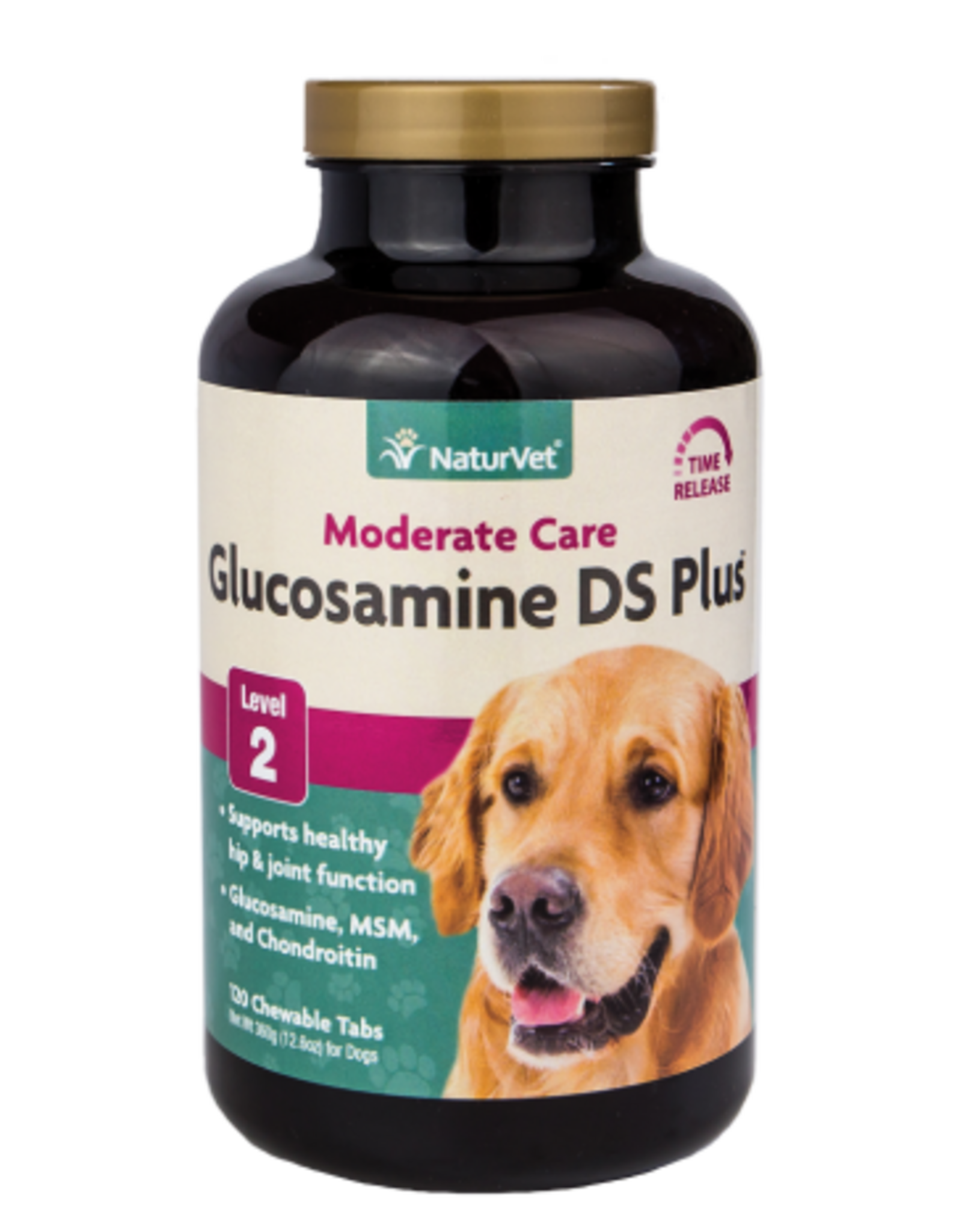 Naturvet NATURVET GLUCOSAMINE-DS MSM TAB 120CT