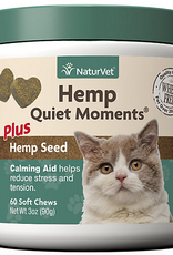 Naturvet NATURVET HEMP QUIET MOMENTS CALMING AID CAT 60CT
