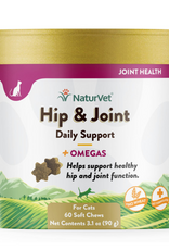 Naturvet NATURVET HIP & JOINT PLUS OMEGA CAT 60CT