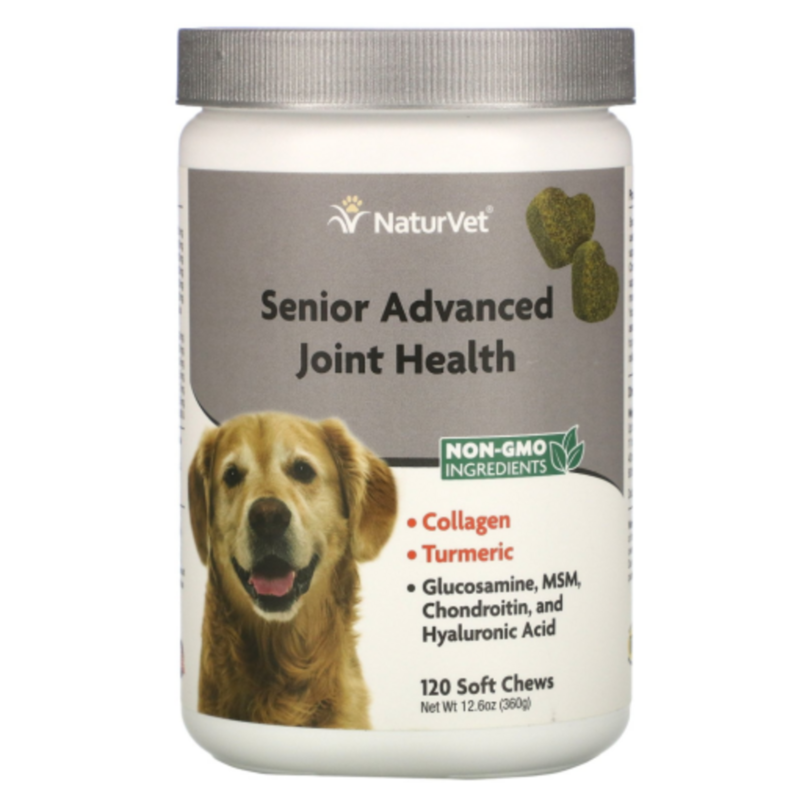 Naturvet NaturVet Senior Advanced Joint Health for Dogs - 120 Soft Chews 12.6 oz