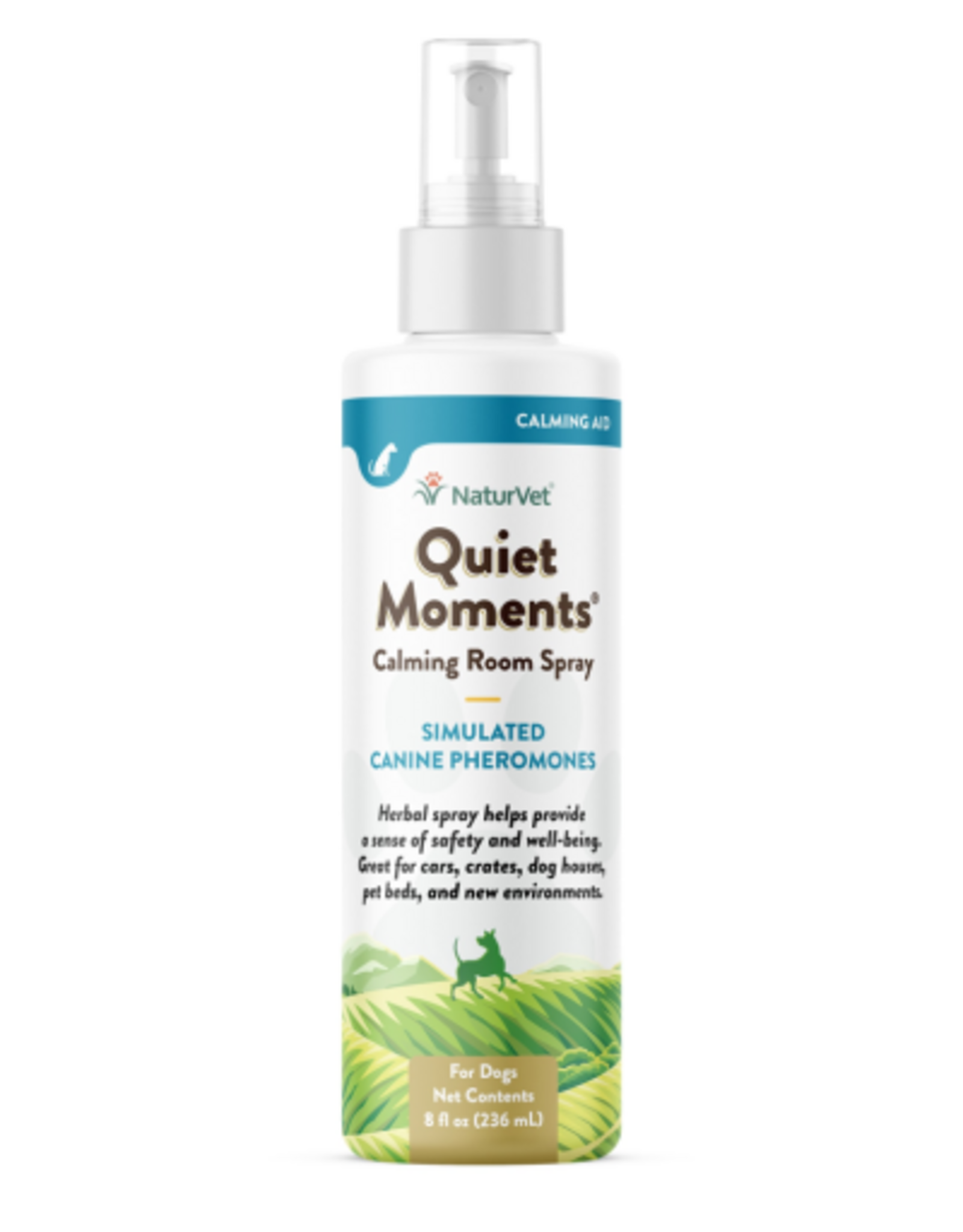 Naturvet NaturVet Quiet Moments Herbal Calming Spray Canine - 8 oz