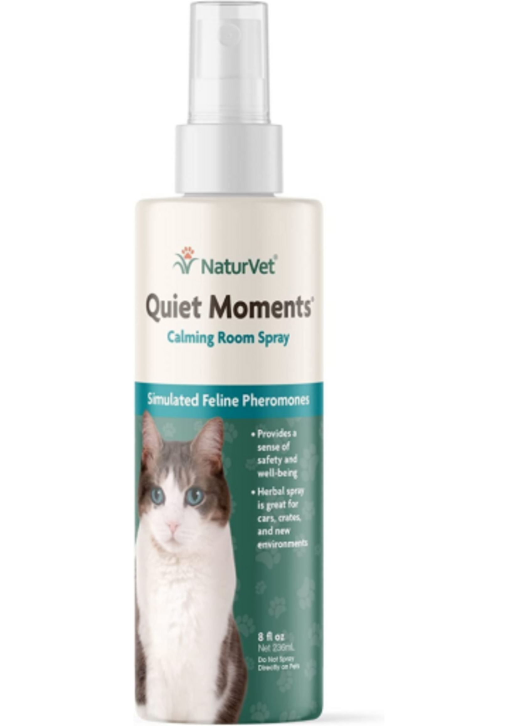 Naturvet NATURVET QUIET MOMENTS CALMING SPRAY CAT 8OZ