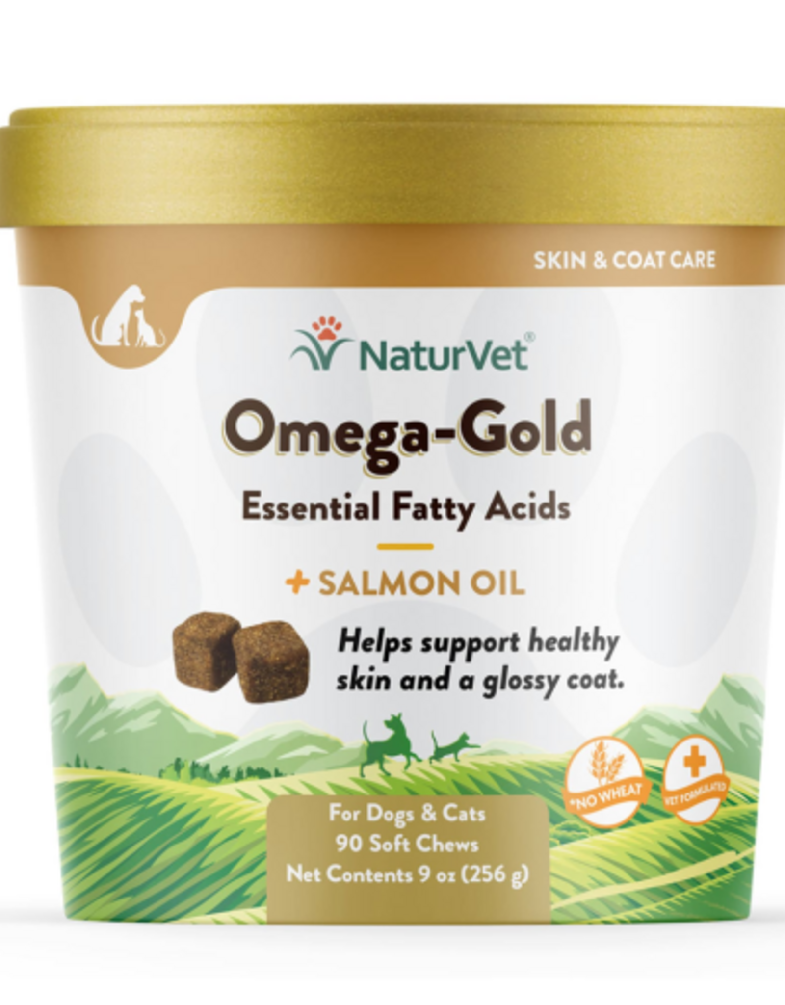 Naturvet NATURVET OMEGA GOLD PLUS SALMON OIL 90CT