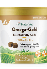Naturvet NATURVET OMEGA GOLD PLUS SALMON OIL 90CT